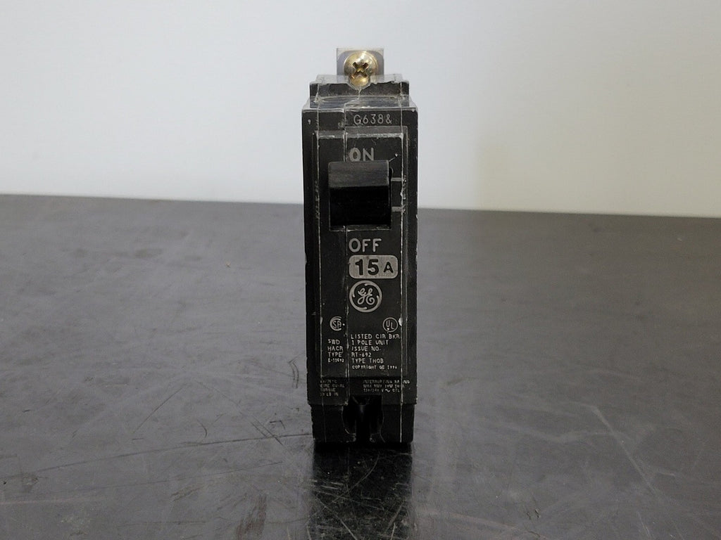 GENERAL ELECTRIC 15 Amp, 1 Pole, 120/240 volts Circuit Breaker THQB115