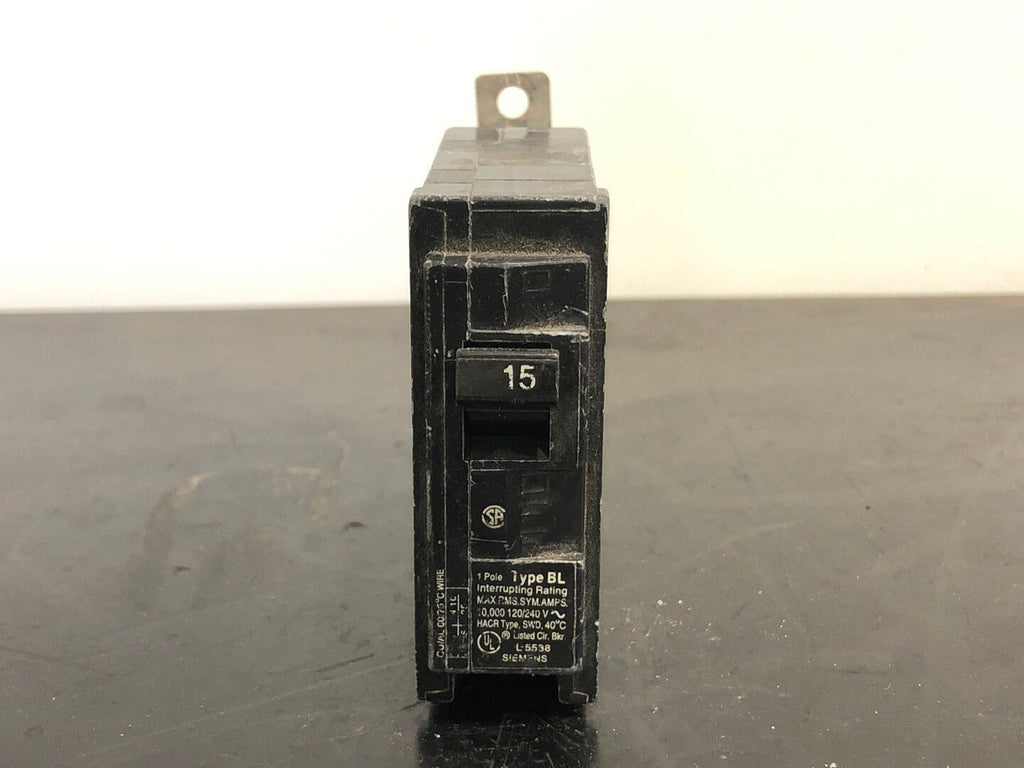 SIEMENS  15 Amp, 1 Pole, 120/240 volts Circuit Breaker B115