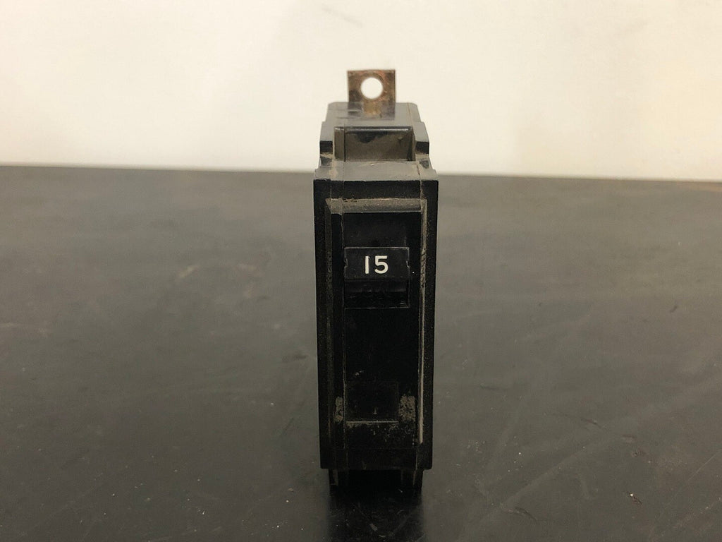 GENERAL ELECTRIC 15 Amp, 1 Pole, 120/240 volts Circuit Breaker TQB115