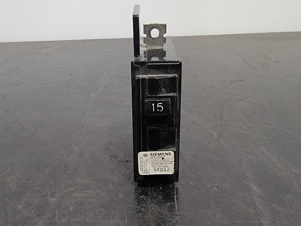 SIEMENS 15 Amp, 1 Pole, 120/240 volts Circuit Breaker BQ115