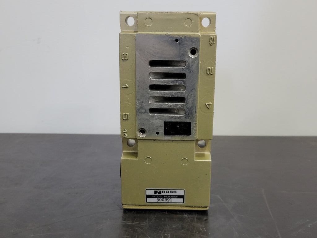 ROSS 1/4" NPT, Side Ported Single Sub-Base 500B91 for ANSI Valve