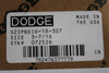 DODGE Cover w/ Ring