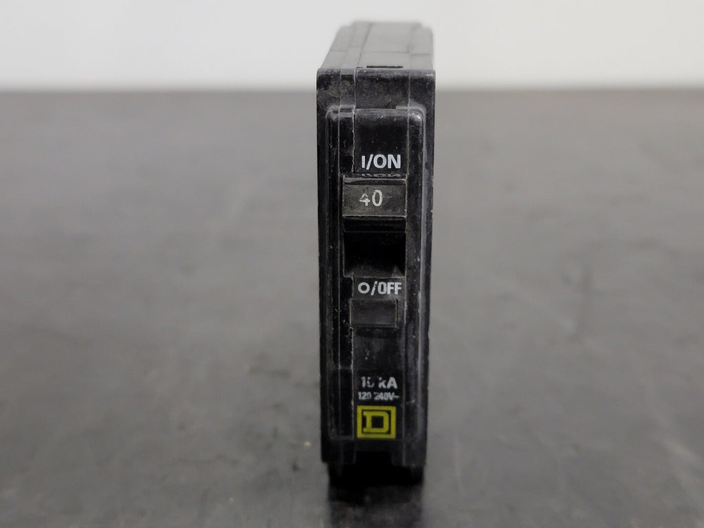 SQUARE D 40 Amp 1 Pole Circuit Breaker QO140