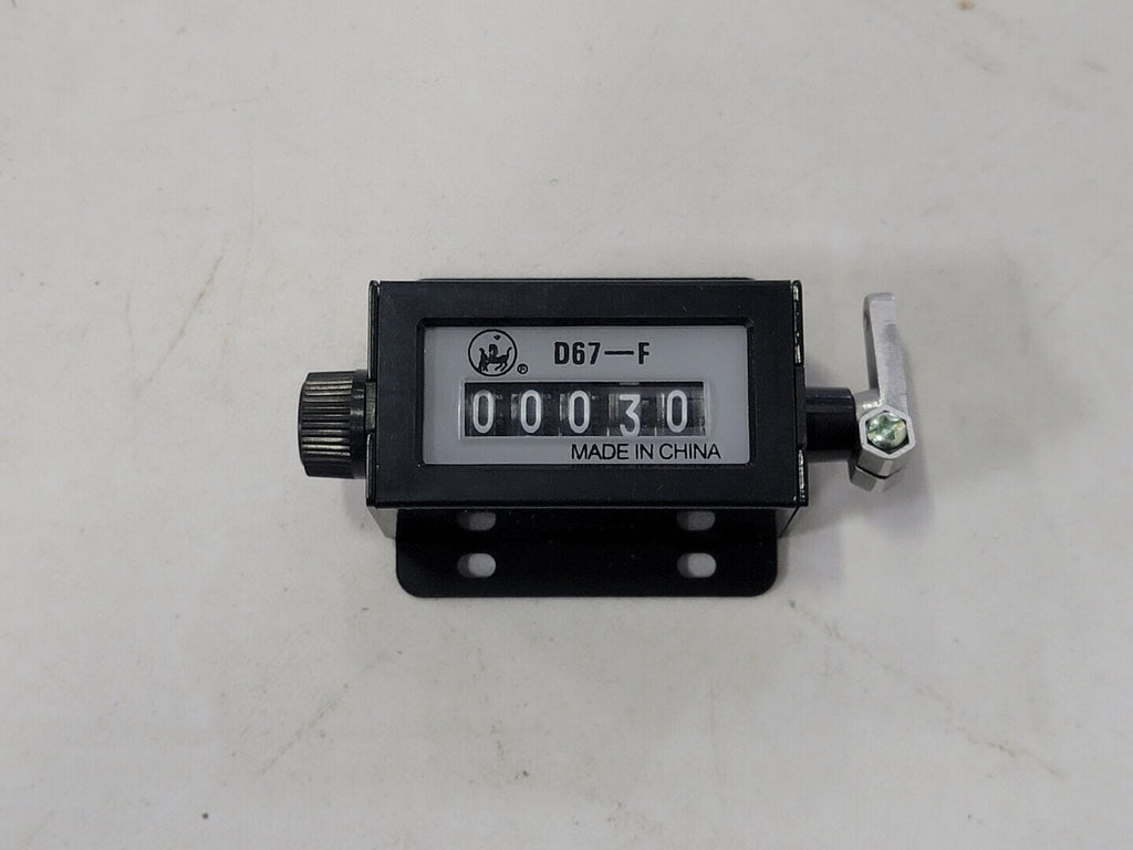 PHASE II 5 Digit Mechanical Resettable Counter D67-F, 340-005