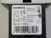 SIEMENS 7 Amp, 3 Pole, NEMA 00, 110 VAC Coil Contactor Combination 3RA1315-8XB30-1AK6
