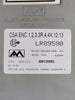 ALLIED MOULDED PRODUCTS AM1206RL  Fiberglass Wallmount Enclosure 12"x10"x6"