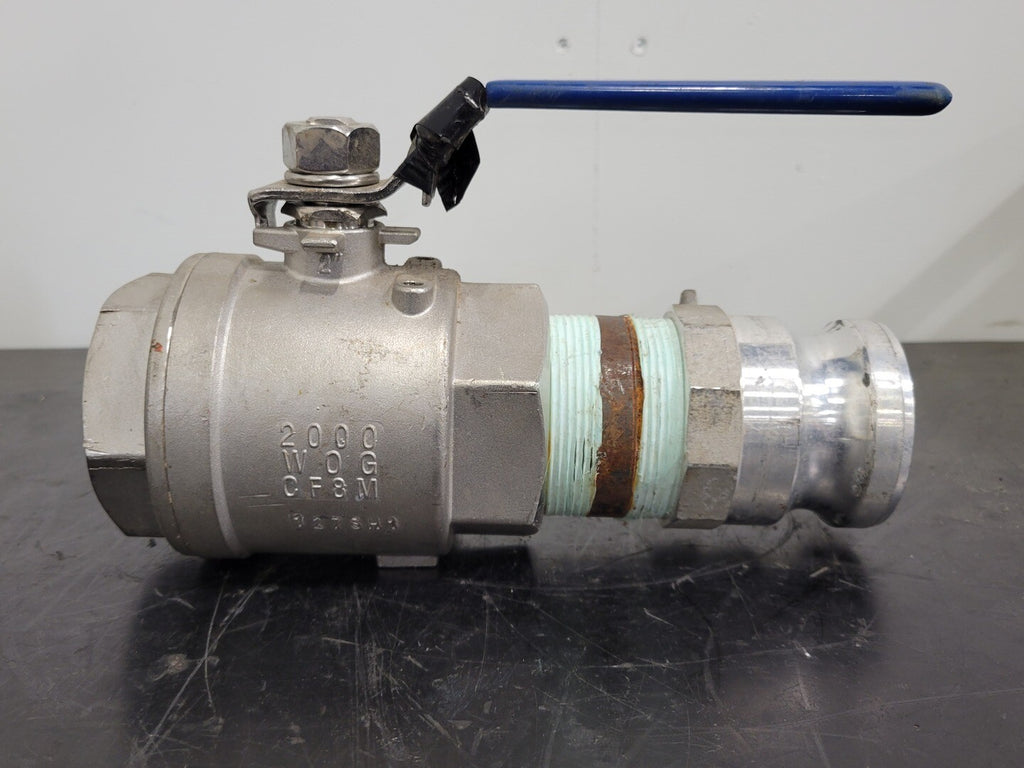 EXCALIBUR 2", 2000 WOG Ball Valve w/ Attachment