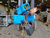 HYUNDAI 1 Ton Electric Chain Hoist 4 m Dual Speed w/ Motor-Driven Trolley