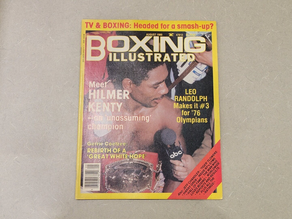 BOXING August 1980 Magazine Meet Hilmer Kenty - An Unassuming Champion