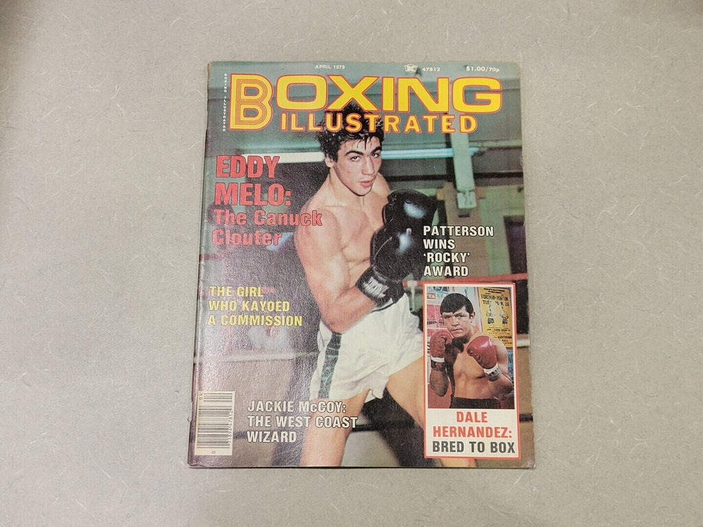 BOXING April 1979 Magazine Eddy Melo Cover