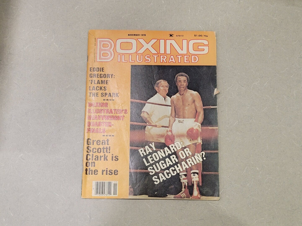 BOXING November 1978 Magazine Sugar Ray Leonard Cover