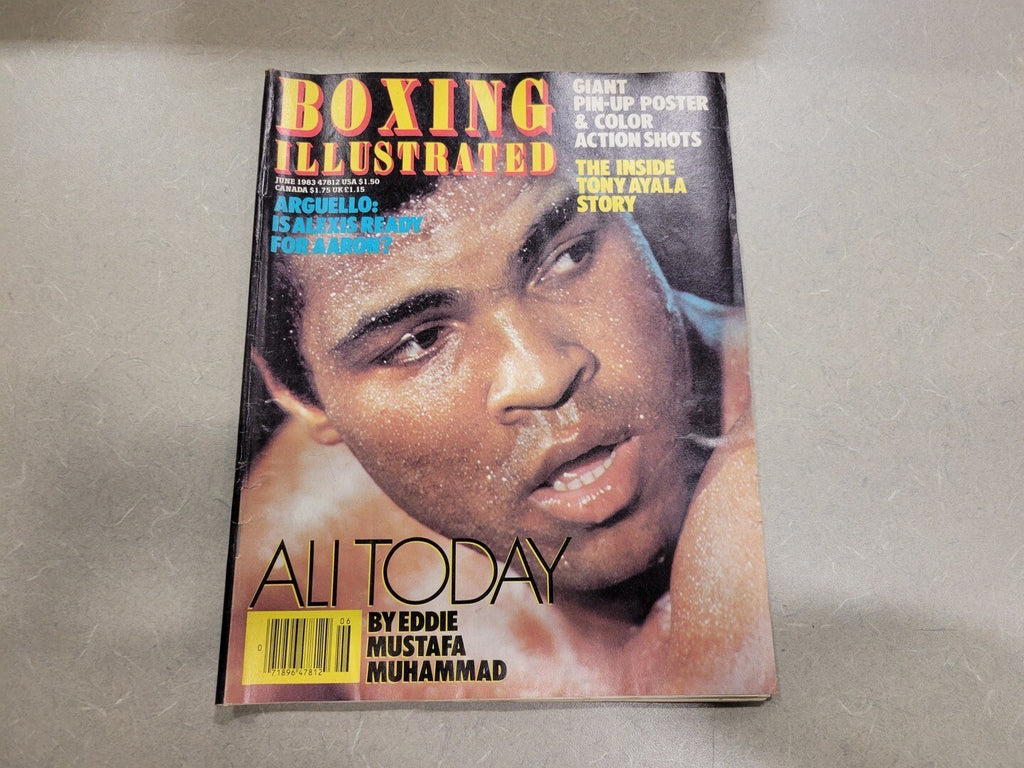 BOXING June 1983 Magazine Muhammad Ali Cover