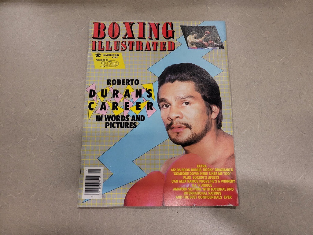 BOXING November 1982 Magazine Roberto Duran Cover