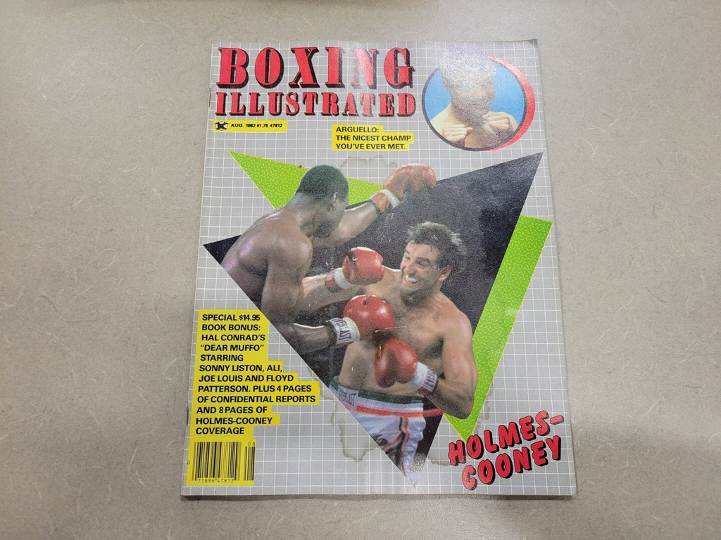 BOXING August 1982 Magazine Arguello The Nicest Champ