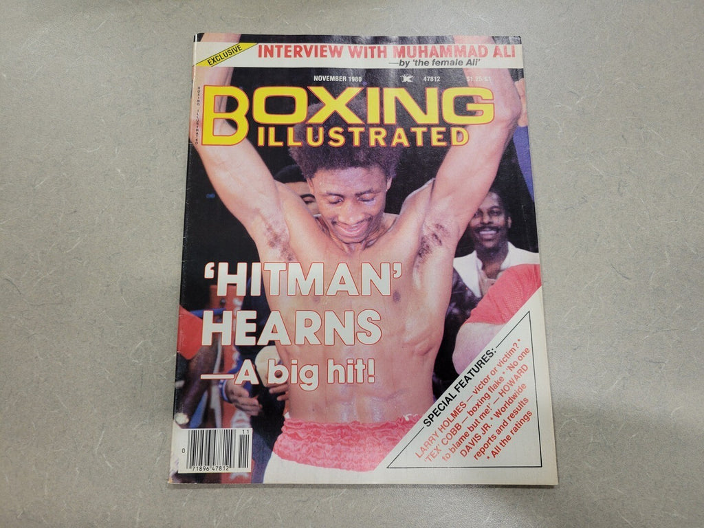 BOXING November 1980 Magazine Hitman Hearns - A Big Hit