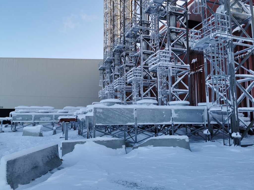 110 ft Exhaust Stack
