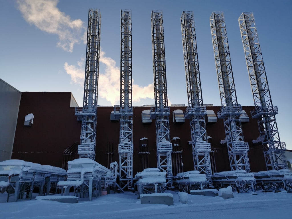 110 ft Exhaust Stack