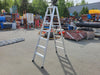 ALLRIGHT 7 ft Aluminum Duplex Ladder No. 1507-07