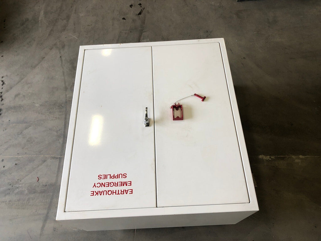 2 Door 4 Shelves Earthquake Emergency Supplies Cabinet 