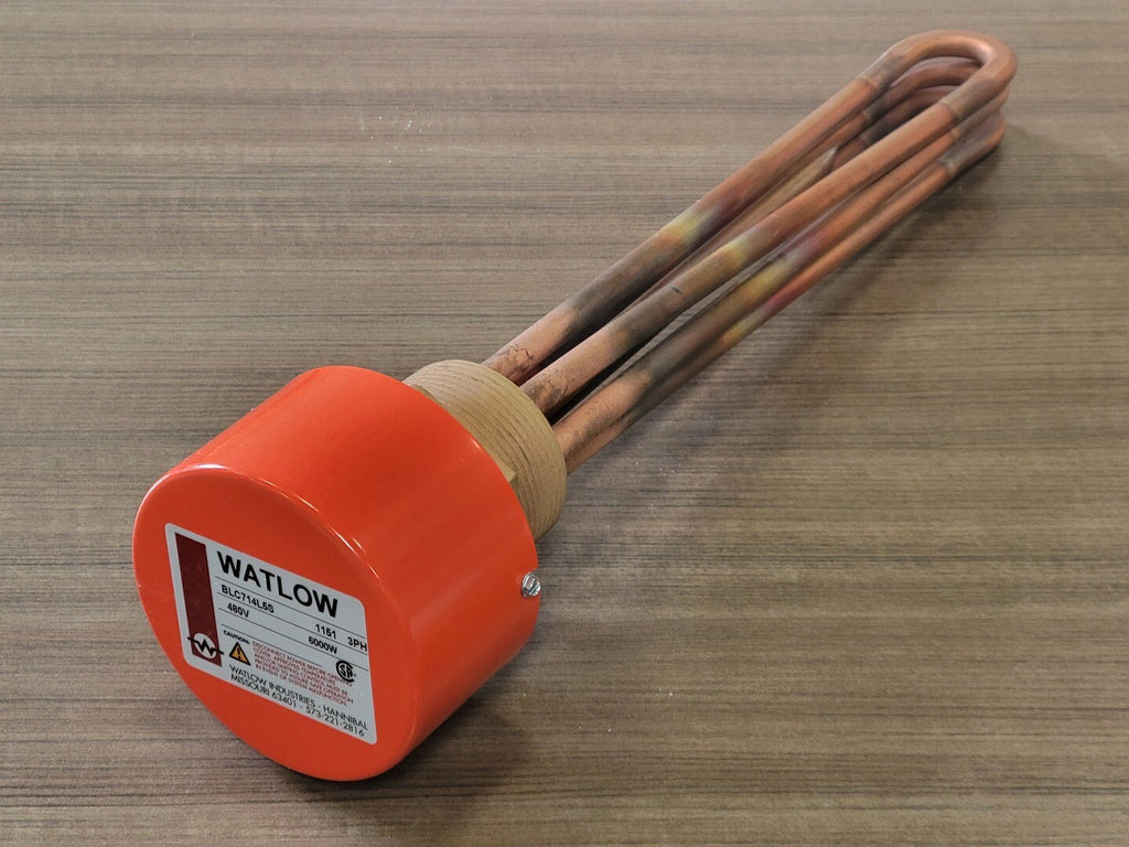 WATLOW 480V Tubular Immersion Heater BLC714L5S