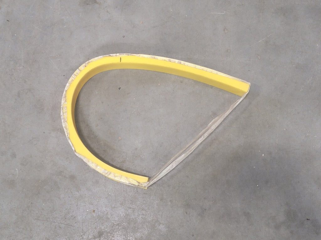 REDWOOD PLASTIC 2" Dia. UHMW Polyethylene U-Channel RPG470