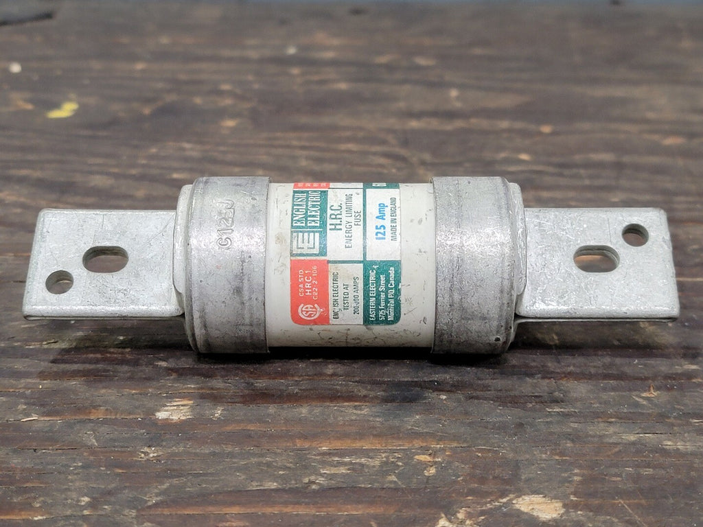 ENGLISH ELECTRIC 125 Amp Class J Energy Limiting Fuse C125J