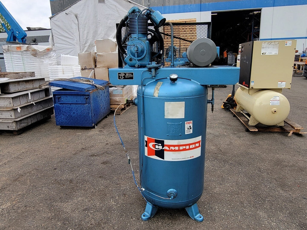 CHAMPION 5 hp, 17 CFM, 175 PSI Two-Stage Reciprocating Compressor w/ 83.2 Gal. Tank