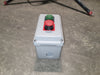 ALLEN-BRADLEY 2-Hole Fiberglass Enclosure 800H-2HZ4Y w/ Stop & Start Push Buttons
