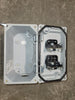 ALLEN-BRADLEY 2-Hole Fiberglass Enclosure 800H-2HZ4Y w/ Stop & Start Push Buttons