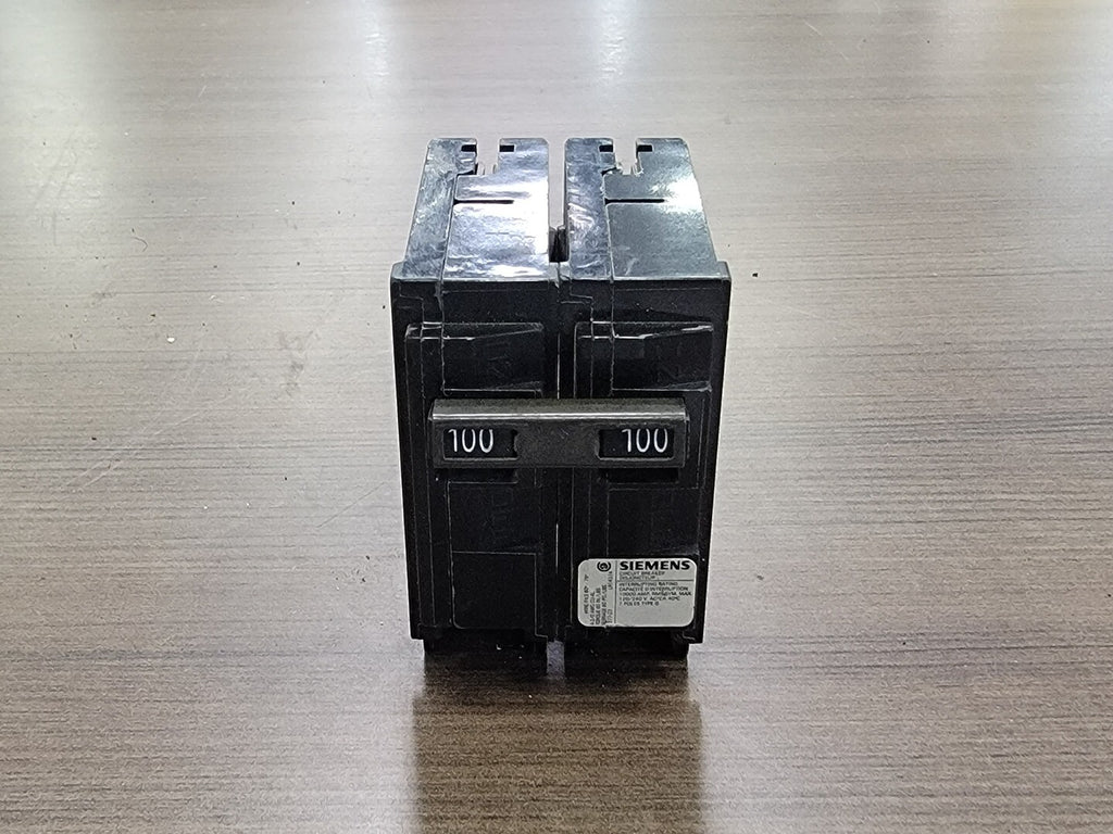 SIEMENS 100 Amp 2 Pole 120/240 volts Circuit Breaker Q2100