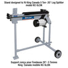 KING CANADA Stand for 5 Ton - 20" Log Splitter No. SS-5LSN