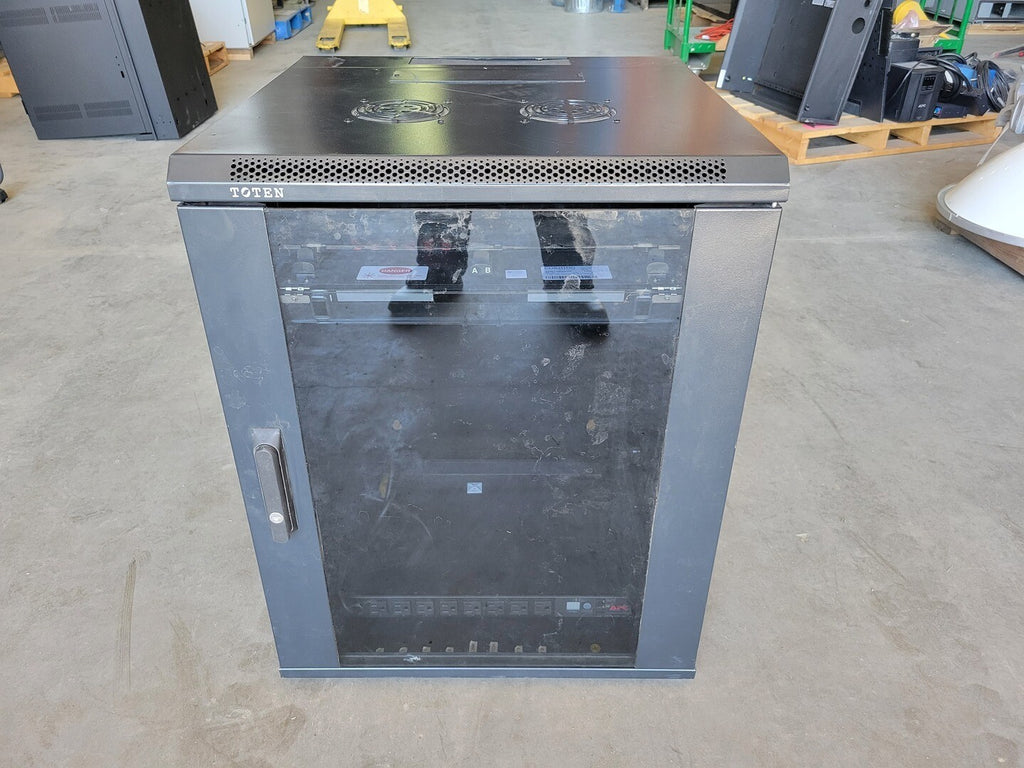 TOTEN  Wall Mount Network Enclosure w/ Power Supply