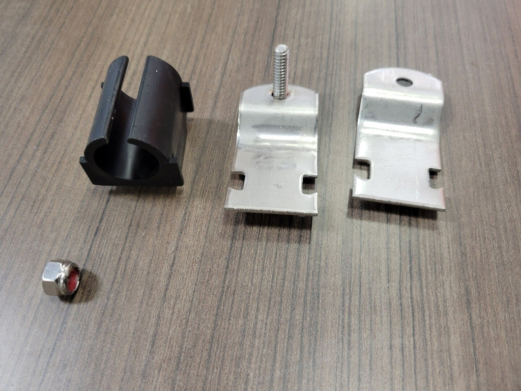 HYDRA-ZORB 7/8" 316 Stainless Steel Cushioned Clamp 100087-4-655 (Box of 6)