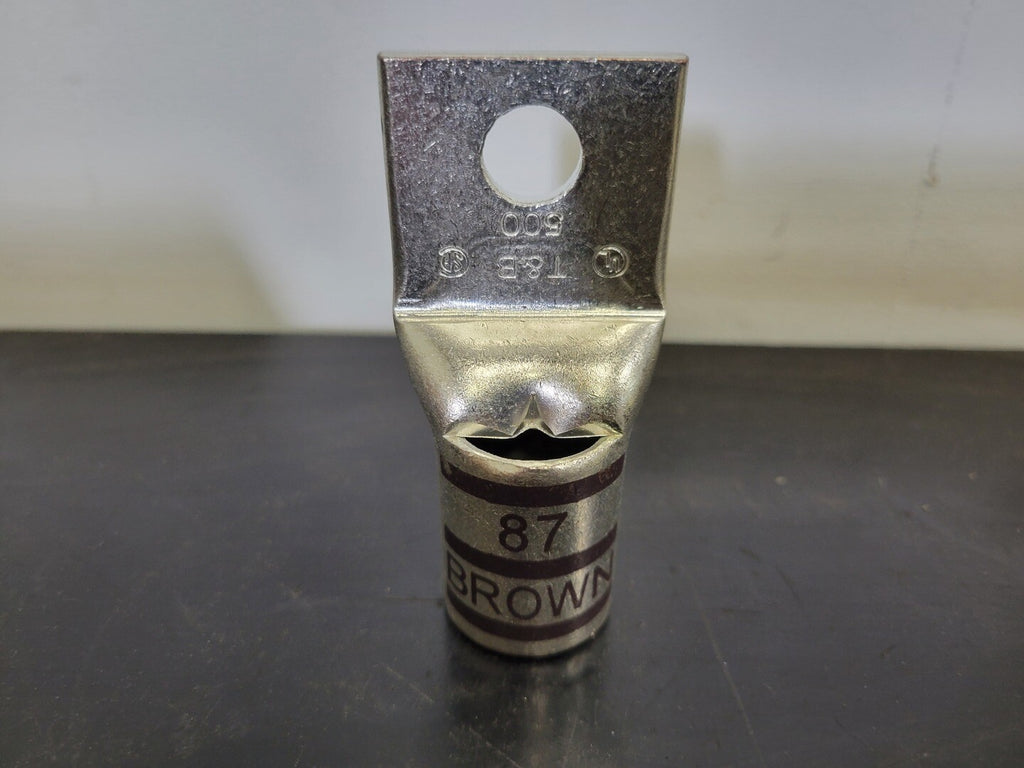 THOMAS BETTS Compression Terminal Lug Brown 87 500 kcmil 925/24 No. 54118 (Box of 6/Qty)