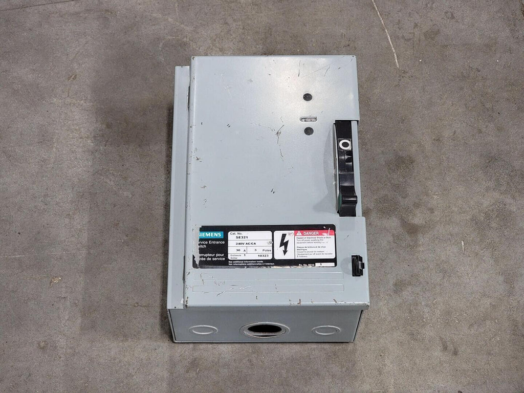 SIEMENS 30 Amp Service Entrance Switch SE321