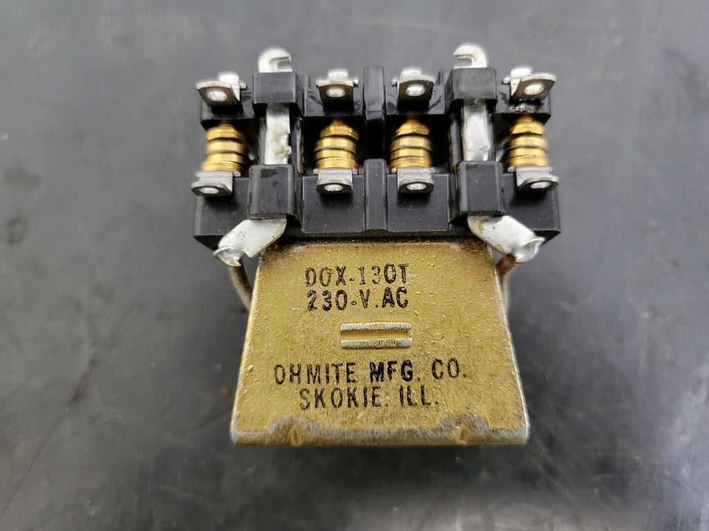 OHMITE 10 Amp General Purpose Relay D0X-130-T