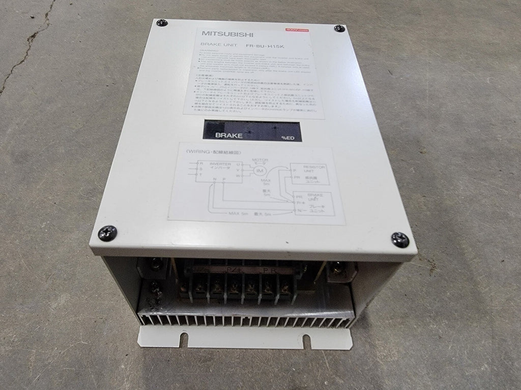 MITSUBISHI 20 hp, 400 Volts, 3-Phase VFD FR-BU-H15K