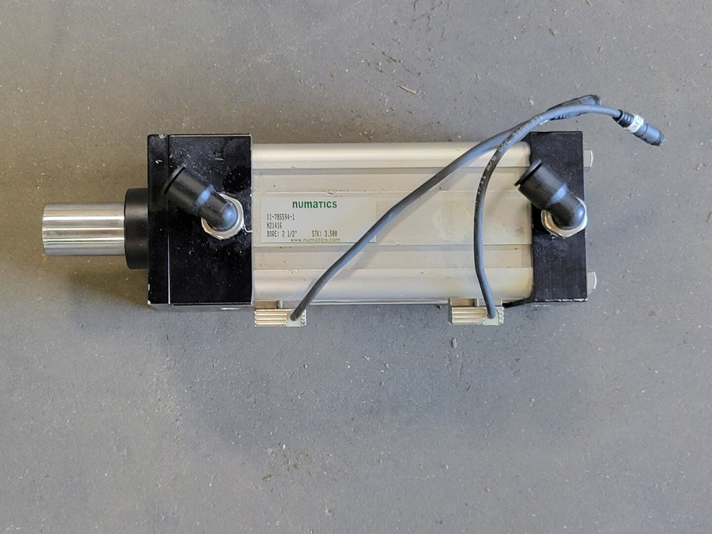 NUMATICS Air Cylinder 2-1/2" Bore x 3.50" Stroke XI-785594-1
