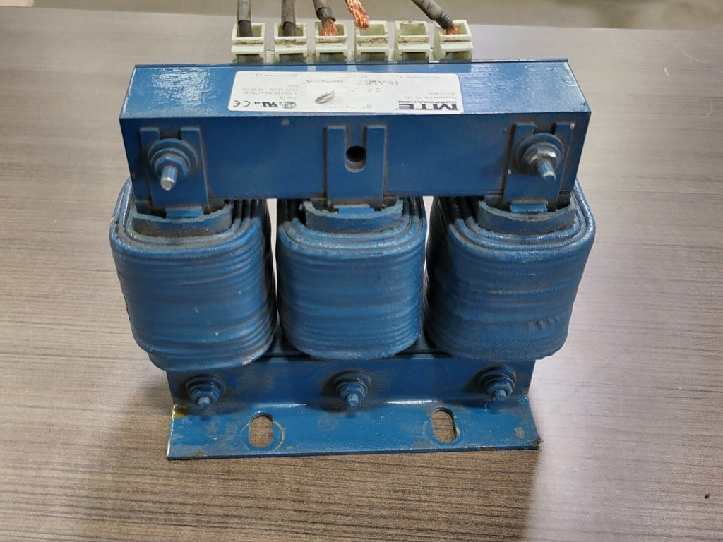 MTE CORPORATION 18 Amp, 2.5 mH Line Reactor RL-01803