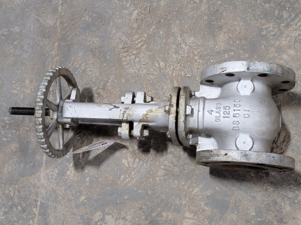 4", Class 125, Gate Valve
