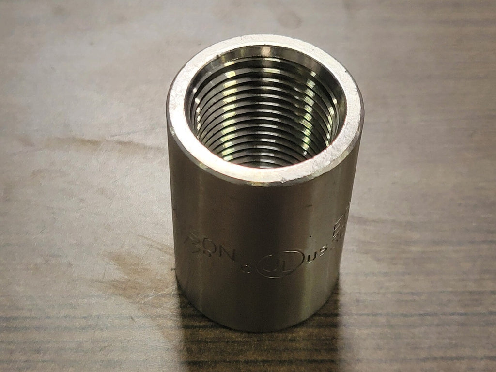 GIBSON 1/2" 304 Stainless Steel Conduit Coupling EC-SS No. CPL50-304SS