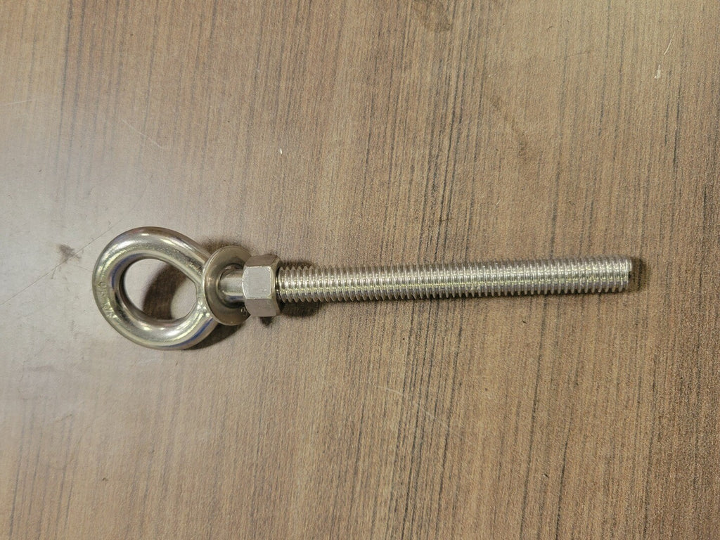 3/8" 316 Stainless Steel Eye Bolt w/ Washer & Nut (Bag of 10)