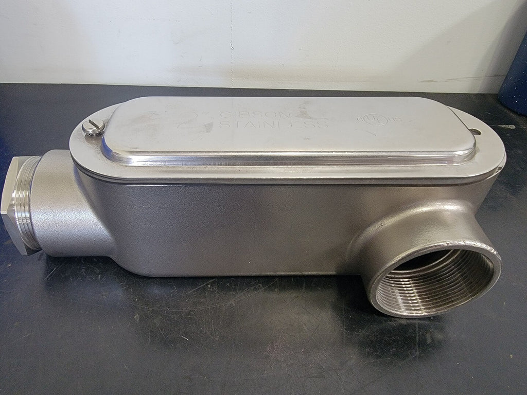 GIBSON 2" LL CF8M/316SS Conduit Body 7200LL