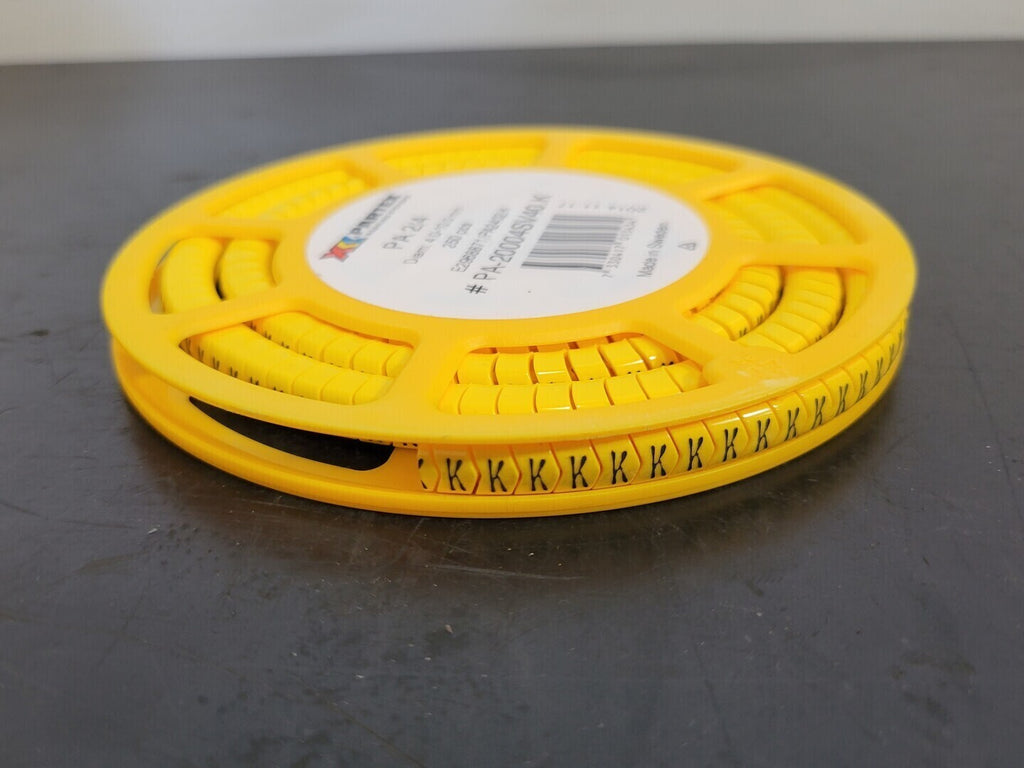 PARTEX PA 2/4 Character K Cable Marker PA-20004SV40.K
