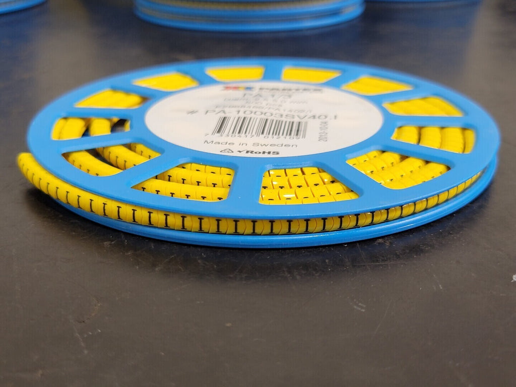 PARTEX PA 1/3 Character I Cable Marker PA-10003SV40.I