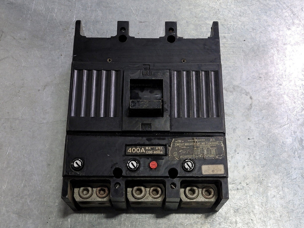 GENERAL ELECTRIC 400 Amp 3 Pole Circuit Breaker TJJ436400 