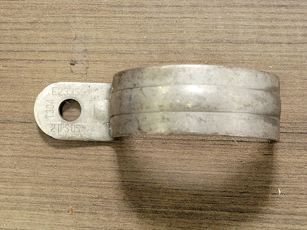 IRCO 2 in. 304 Stainless Steel One Hole Pipe Strap (Bag of 33)