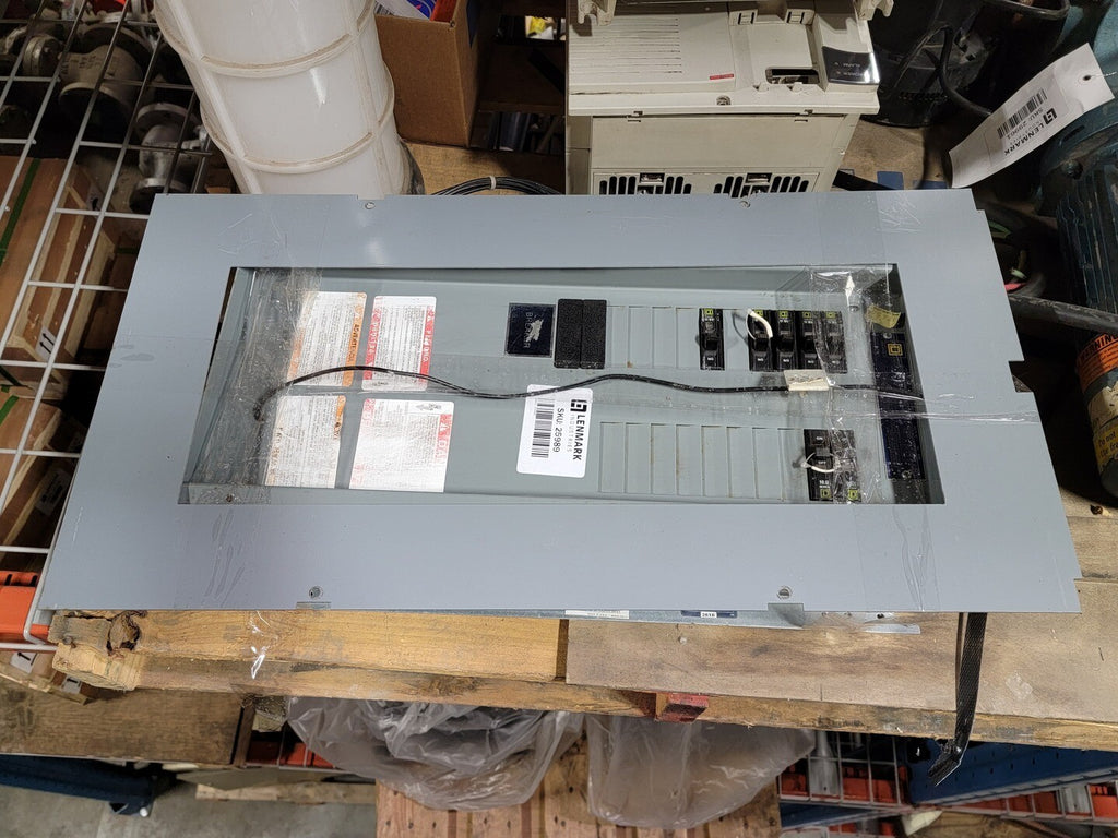 SQUARE D NQOD20M100CU Panelboard 100Am, 120/240V, 20-Circuit Power Distribution