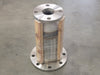 2" Stainless Steel Braided Flange X Flange Pump Connector 9" Long