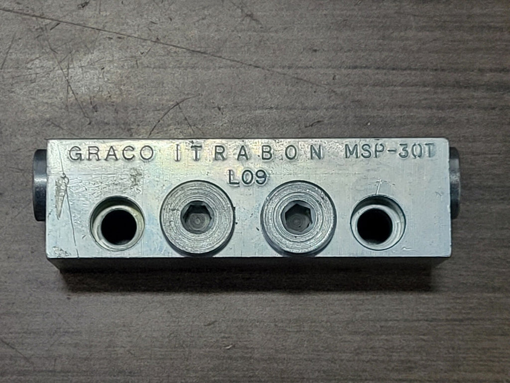 GRACO TRABON Modular Divider Valve Block MSP-30T